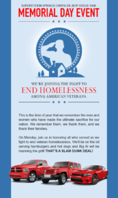 SSCJDR end veteran homelessness