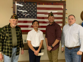 VFW Post 1760 Patriot's Pen 2024 winner